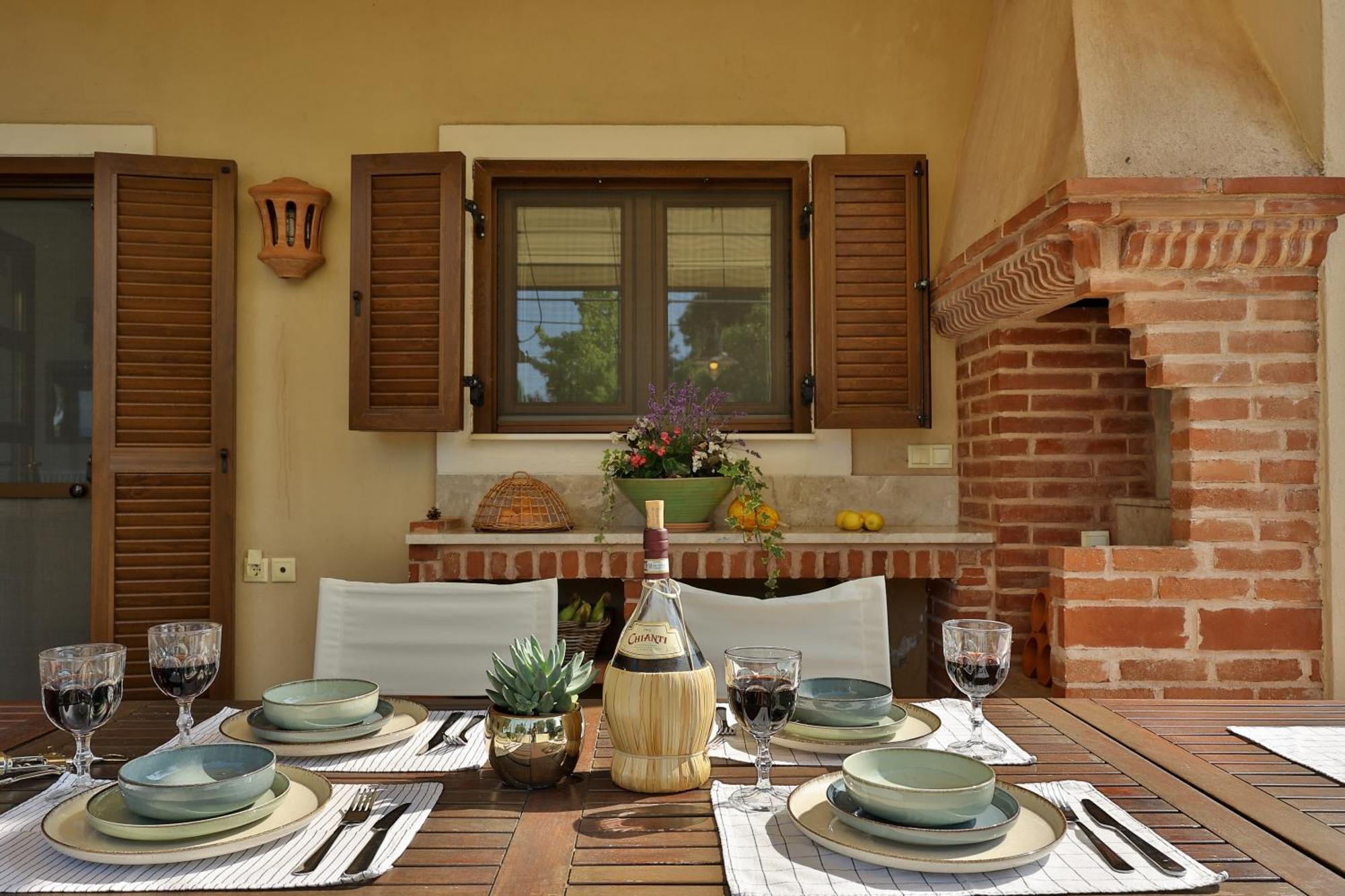 Οlives And Vines All Seasons Villa Литохоро Экстерьер фото